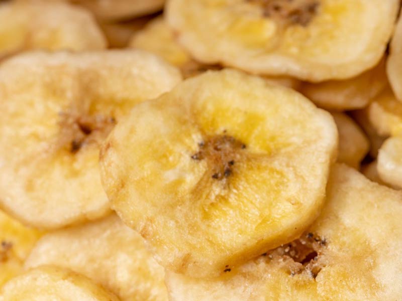 Linea di lavorazione di patatine di banana per patatine di banana fritte