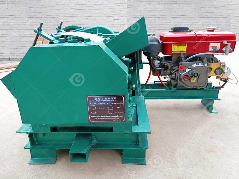 Spremitore per canna da zucchero versione diesel
