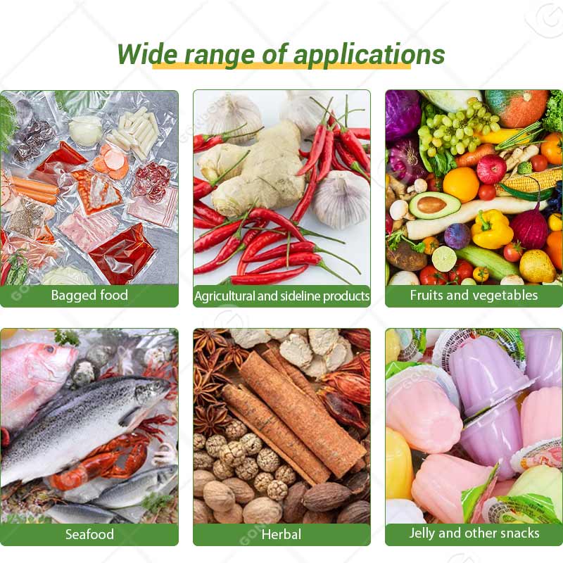 Asciugatrice ad aria fredda per frutta e verdura