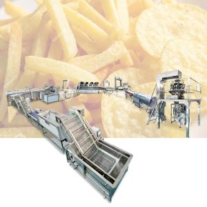 Lini Produksi Kentang Goreng dan Keripik Kentang Sepenuhnya Otomatis   
