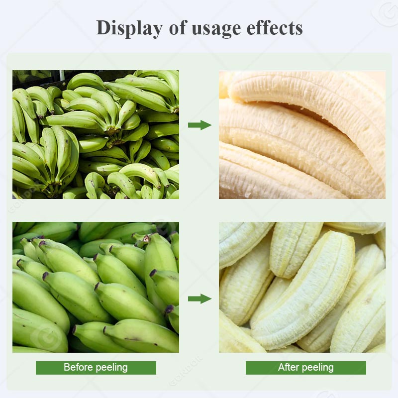 Sbucciatrice per banane verdi