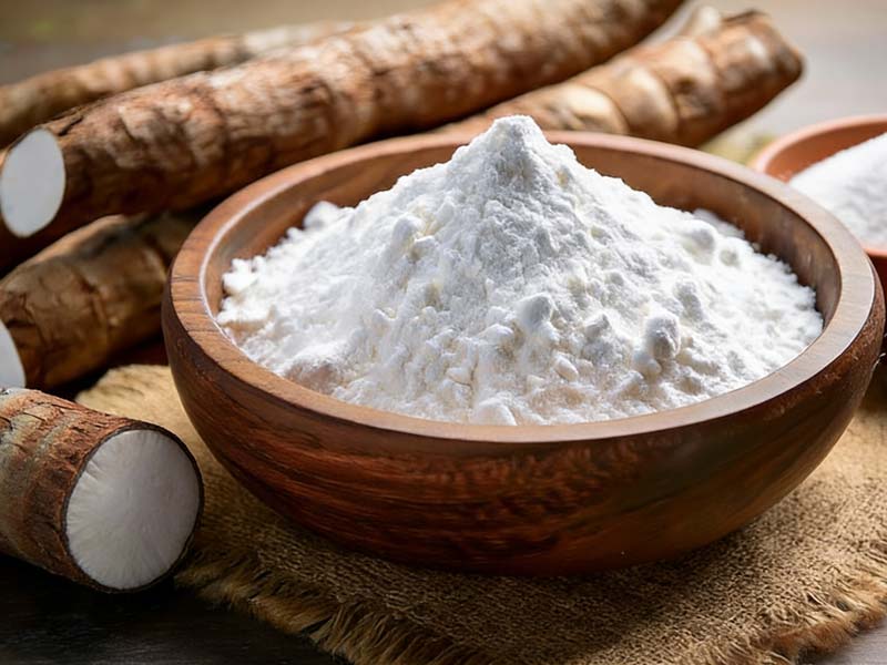 Linea di produzione di farina di manioca per farina di tapioca
