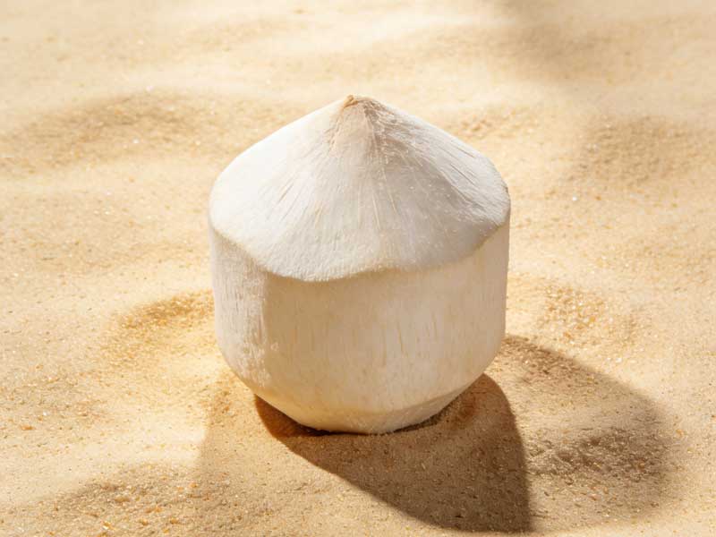 Pelapatate al cocco per la spiaggia
