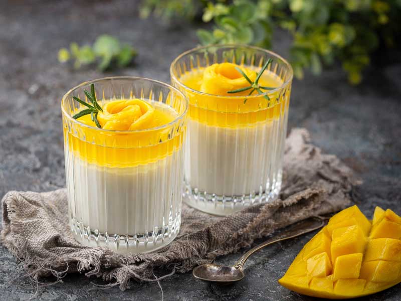 Polpa Di Frutta Per Gelatina Di Mango