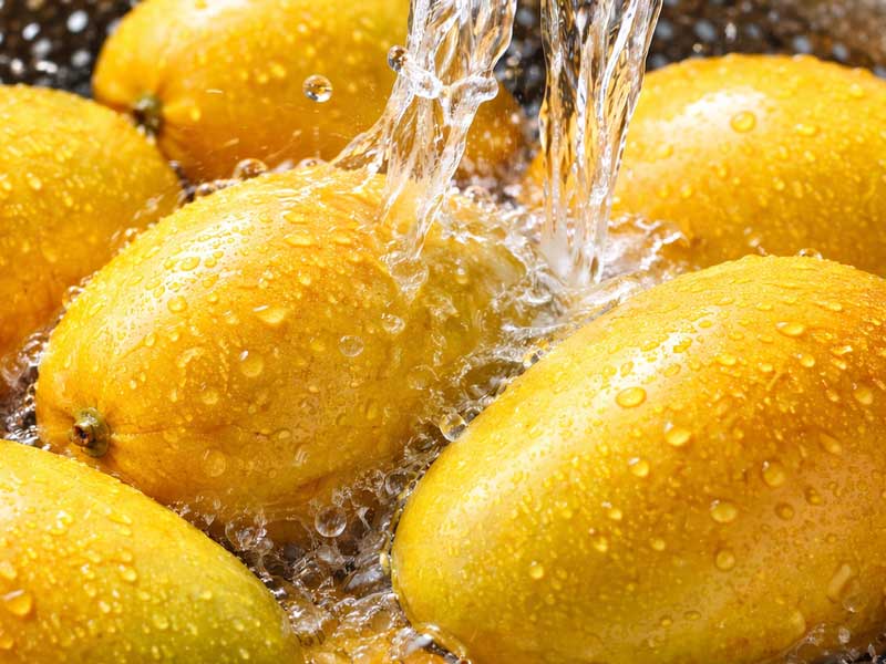 Polpa Di Frutta Per Lavare I Manghi