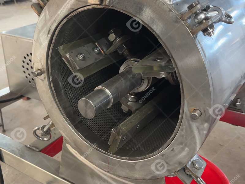 Fruit Pulping Machine For Filter Screen