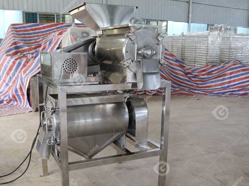 Fruit Pulping Machine Live Shot3