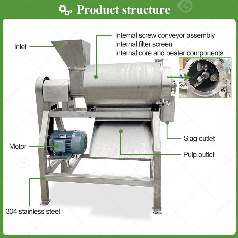 Fruit Pulping Machine