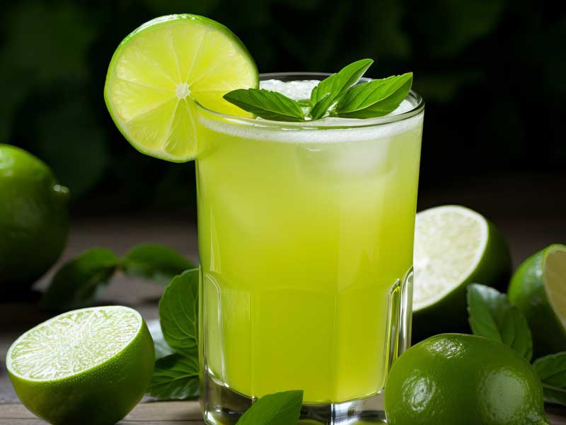Spremiagrumi al frutto della passione per kumquat verde