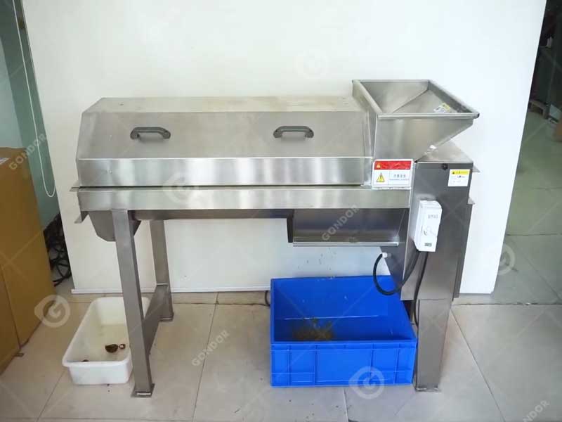 Ripresa dal vivo dello spremiagrumi del frutto della passione2