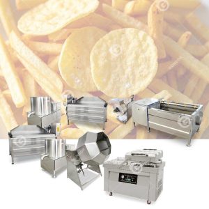 Lini Produksi Kentang Goreng Semi Otomatis