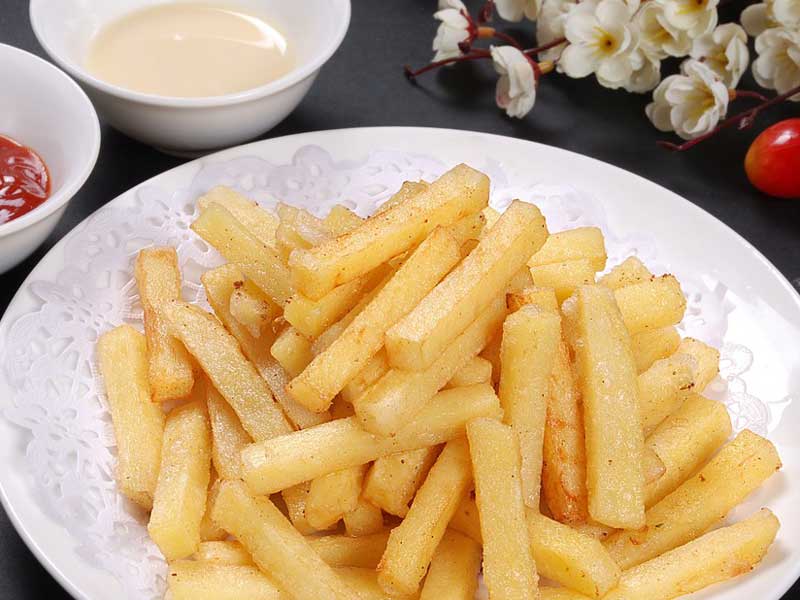 Patates Kızartması İçin Yarı Otomatik Patates Kızartması Üretim Hattı