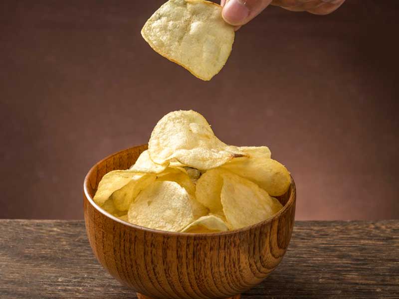 Patates Cipsi İçin Yarı Otomatik Patates Kızartması Üretim Hattı