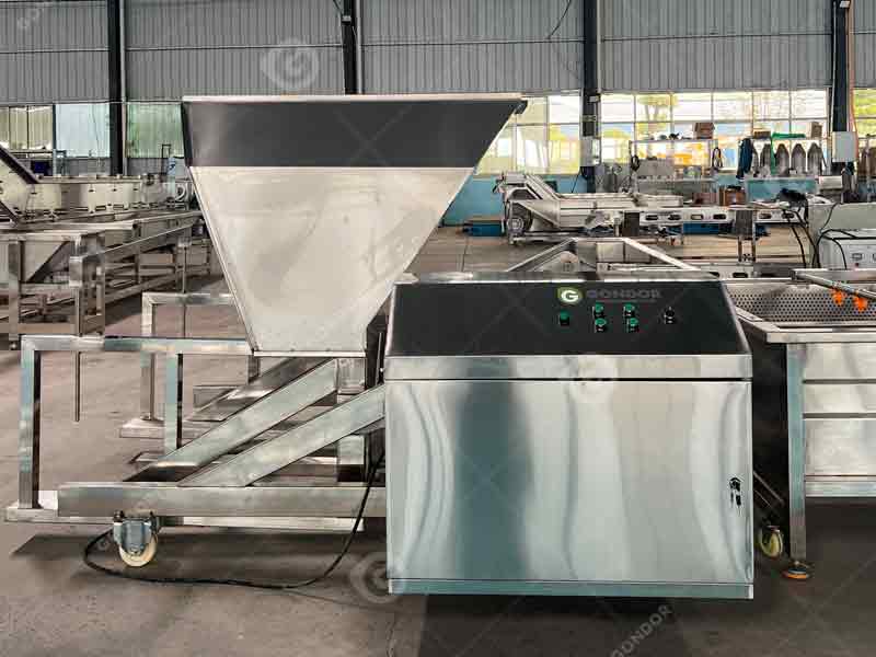Automatic fruit juice processing line with touch screen control