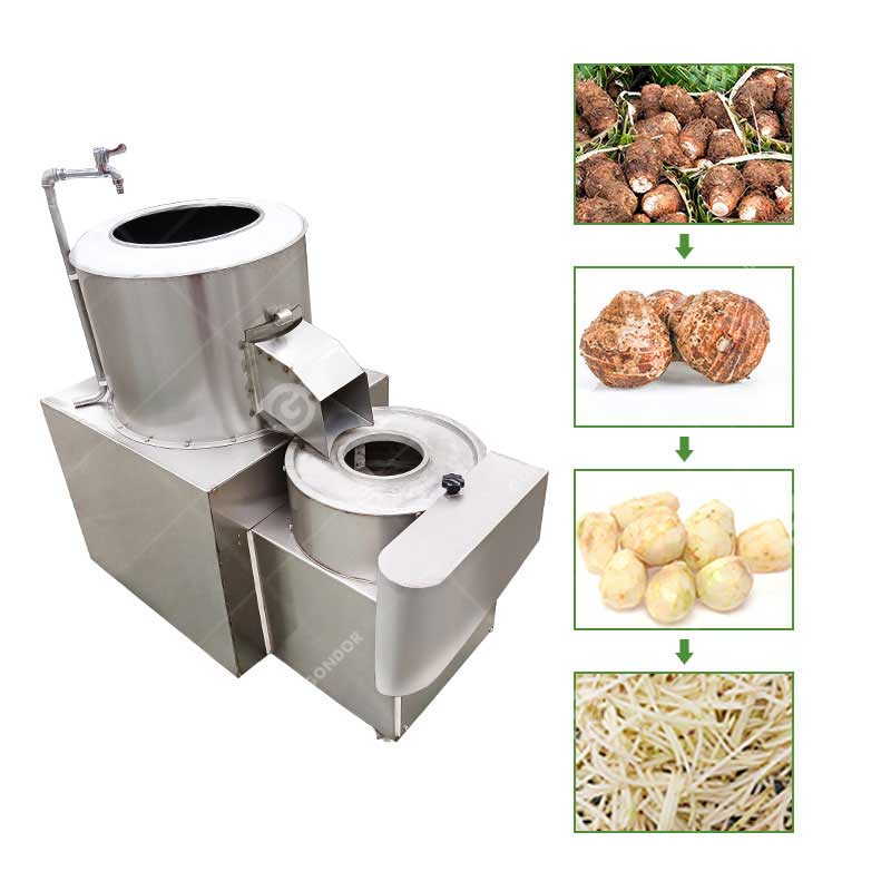 Potato Peeler and Slicer Machine