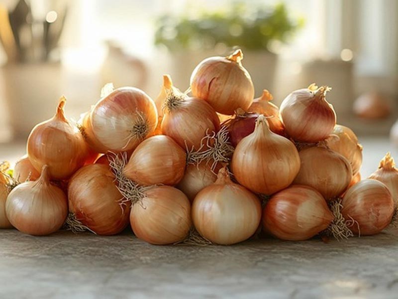 Selezionatrice per frutta a tamburo per cipolle