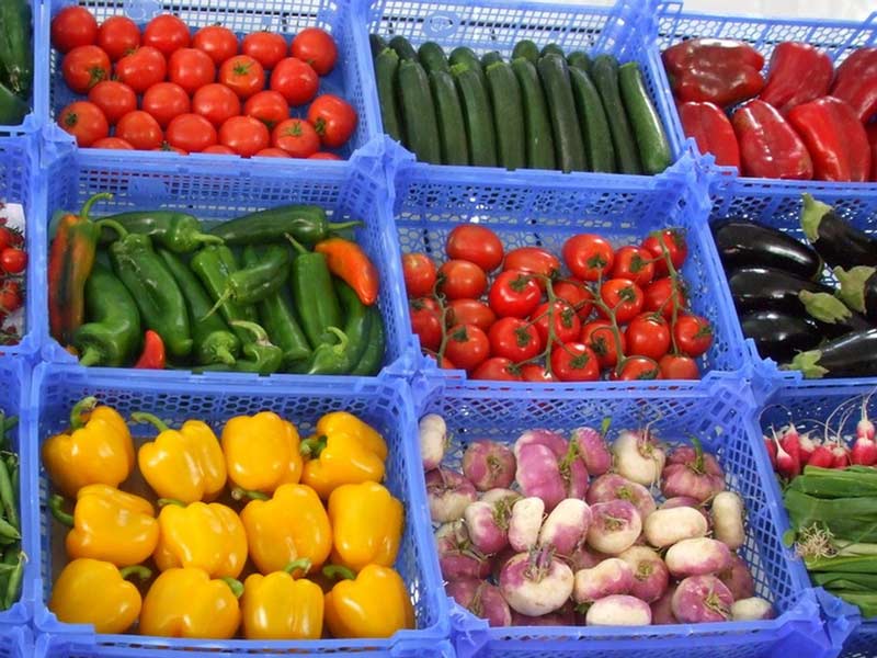 Panier de fruits et légumes