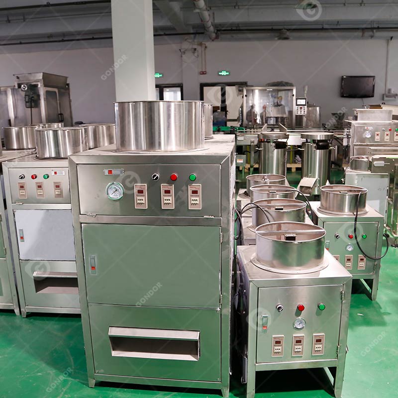 Sbucciatrice industriale per aglio