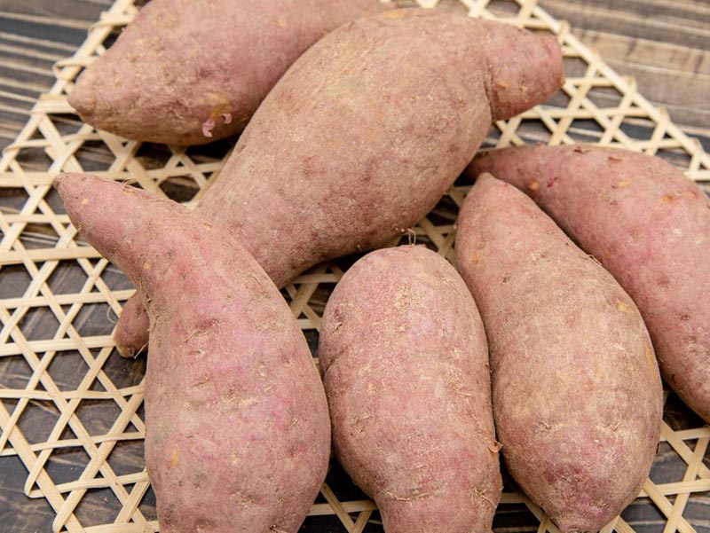 Selezionatrice a rulli per patate dolci