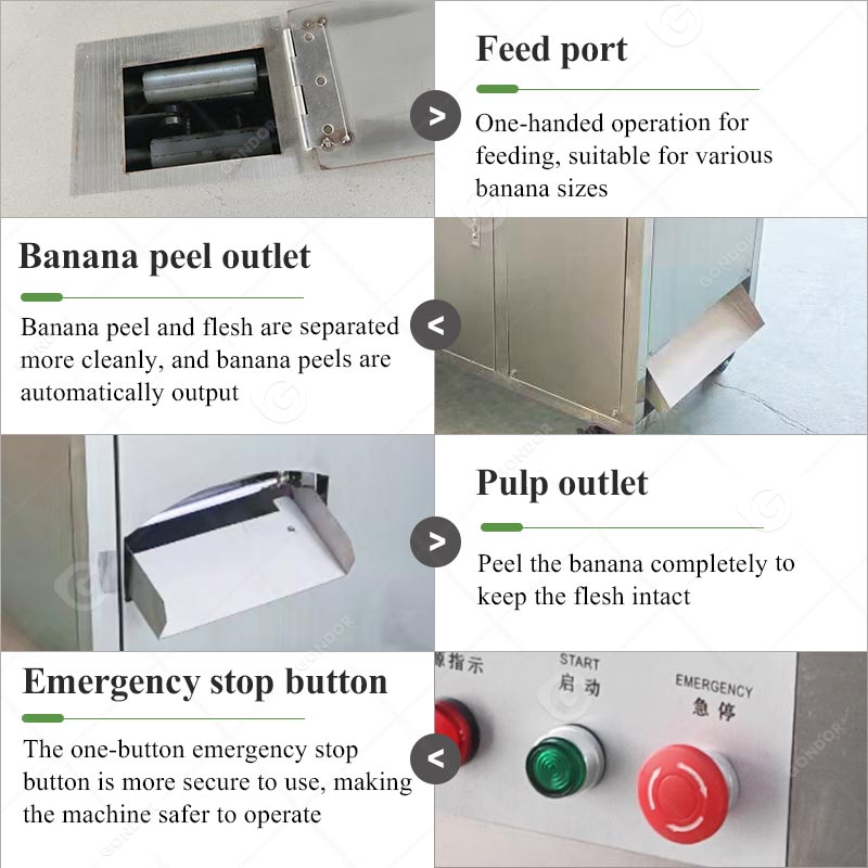 Banana Peeler Machine