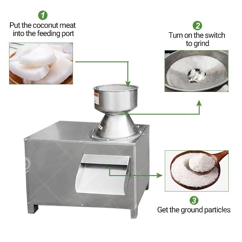 Macinatrice per cocco