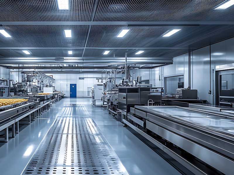 Usine de transformation des aliments