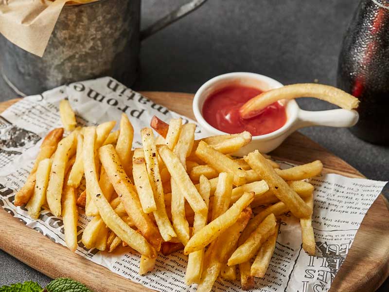 Linea di produzione di patatine fritte per patatine fritte