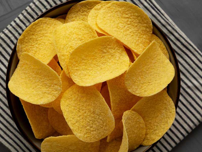 Linea di produzione di patatine fritte per patatine fritte