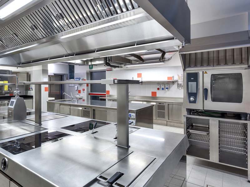 Pela-aglio per cucina centrale