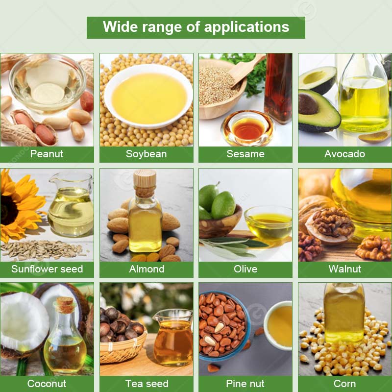 Macchina idraulica per spremitura a freddo dell'olio