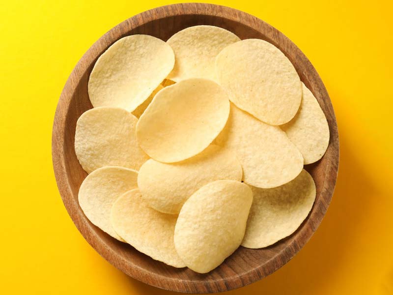 linea di produzione di patatine fritte per patatine