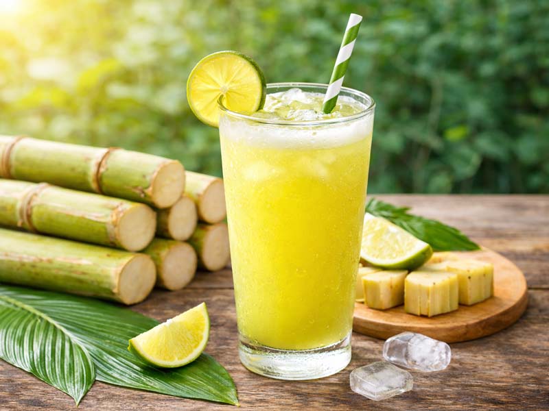 succo di canna da zucchero