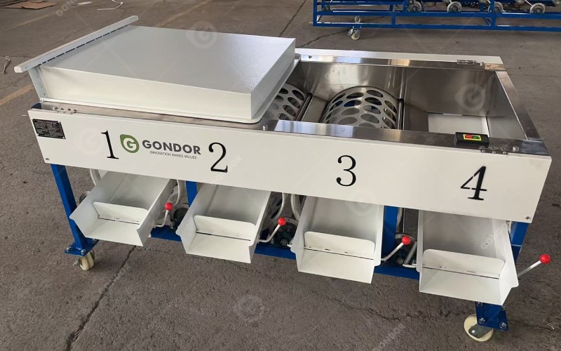 Drum-Type Fruit Sorting Machine left