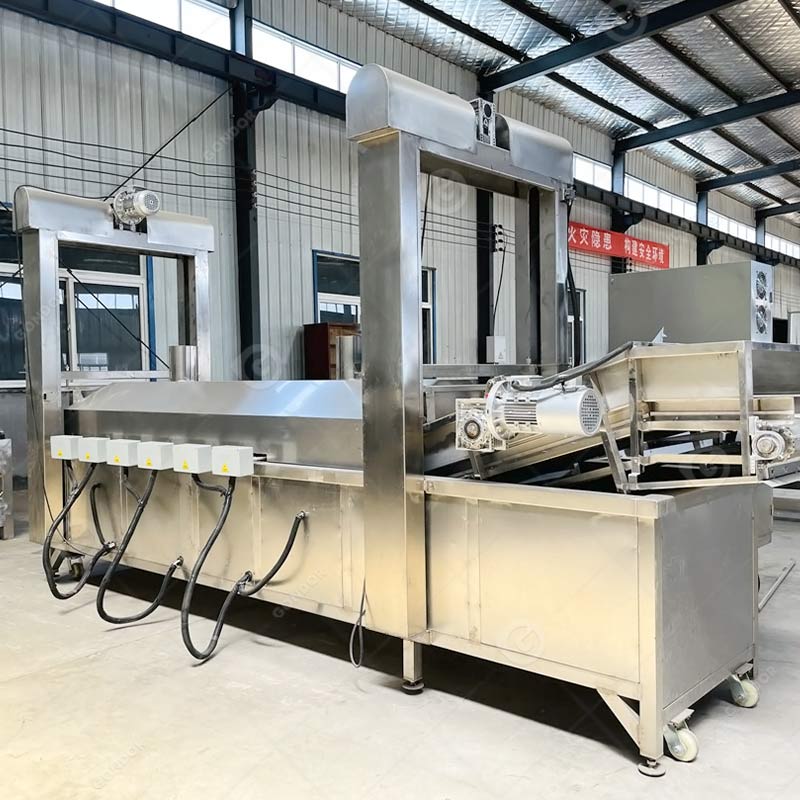 Continuous Fryer left